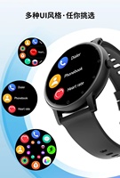 Neue modische Smart Watch Flip Cap Handgelenk Bright Screen Multi-Sport-Modus Herzfrequenz-und Bluts auer stoff überwachung Smart Watch