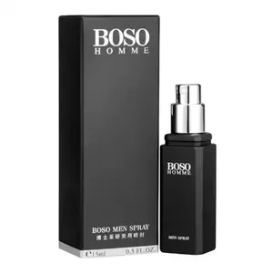 Male Delayed External Spray Mist Adult Sexy Products Extra Time Combat spray Husband and Wife BOSS Black Silver