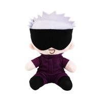Nouvelle arrivée, figurine en peluche de style japonais, anime, Itadori Yuuji, Gojo Satoru, Nobara Kugisaki, figurine en peluche qui fait la grimace