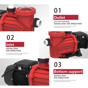 ZRI 1/2/3 INCH 2 HP 풀 펌프 원심 펌프 태양열 잠수정 물 펌프 태양열 발전기 패널 - Product Image 3