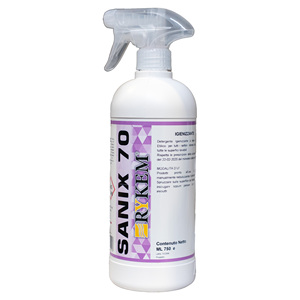 RYKEM SANIX 70 Disinfettante alcolico al 70% 750ml per superfici universali, settore alimentare, sanitario, HACCP - Product Image 2