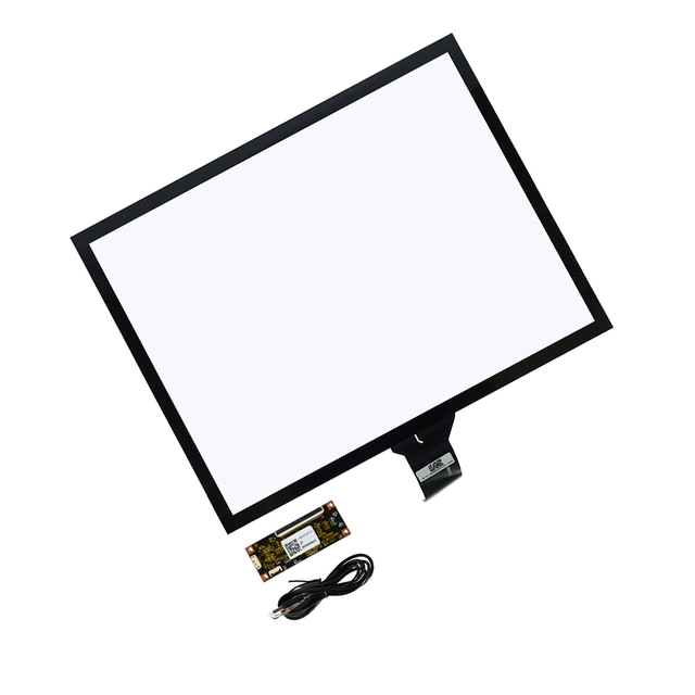 15-inch Multi-touch PCAP Capacitive Touch Screen Tempered Glass Kit ILITEK USB Interface