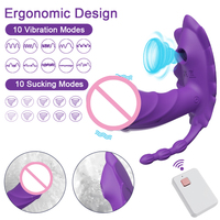 Vibrateur à succion portable, contrôlé par application, pour femme, invisible, pour le plaisir personnel en extérieur, jouets sexuels pour femmes