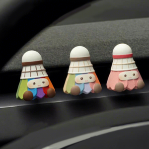 ที่หนีบช่องแอร์รถยนต์แบบเรซิ่นลายการ์ตูน OEM/ODM พร้อมน้ำหอมกลิ่นลิลลี่ออฟแวลลีย์ ตกแต่งด้วยการระเหยของกลิ่นธรรมชาติ สำหรับผู้หญิง - Product Image 2