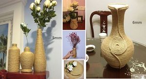 Cuerda de Yute Natural Trenzada de 1mm-20mm, <span class=keywords><strong>Cord</strong></span>ón de Cáñamo para Prendas y Accesorios de Vestir - Product Image 6