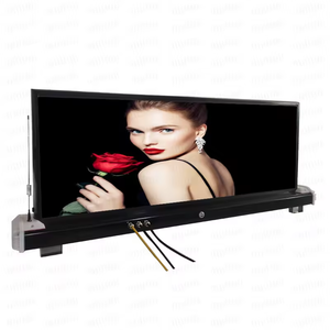 P5 độ nét cao ngoài trời kỹ thuật số di chuyển tin nhắn quảng cáo không thấm nước hai mặt xe mái Màn hình taxi LED hiển thị - Product Image 2