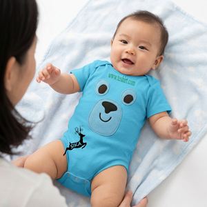 Mono de Bebé de Algodón 100% de Calidad Europea, Venta al por Mayor, Estampado, con Botones a Presión, OEM, Ropa para Bebés Niñas, Mono de Bambú - Product Image 1