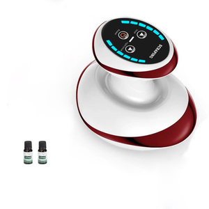 Masajeador Eléctrico Gua Sha y Ventosas Personalizado de Fábrica, 9 Niveles de Temperatura, Velocidad Continua, Terapia de Luz Roja, Herramienta de Escultura Corporal de ABS para el Hogar - Product Image 4