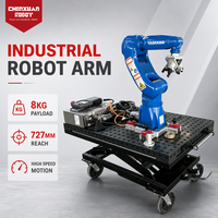 Lengan Robot Industri Kecil 6-sumbu yang Hemat Biaya, Beban Angkut 8kg, untuk Tugas Perakitan & Penanganan Material