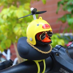 Canard décoratif imperméable pour vélo, moto, <span class=keywords><strong>voiture</strong></span>, avec ventilateur, mini-canard lumineux clignotant, jouet, décoration de <span class=keywords><strong>casque</strong></span> - Product Image 2