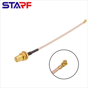 10cm 15cm 20cm SMA nữ cáp đồng trục Wifi Router ăng-ten bên ngoài Pigtail Cáp IPX để SMA - Product Image 3