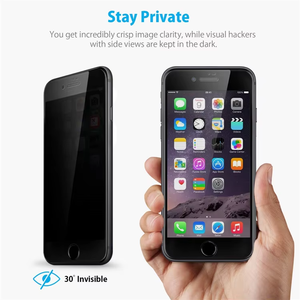 Protector de cristal antiespionaje de <span class=keywords><strong>30</strong></span> grados para Redmi Anti Spy <span class=keywords><strong>30</strong></span> ° AG MATTE PRIVACY Protector de pantalla de cristal templado para Tecno - Product Image 5