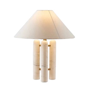 Lámpara de Mesa Moderna de Mármol, E27 LED, Luz Cálida, Control de Interruptor, para Estudio, Sala de Estar, Lámpara de Noche - Product Image 5