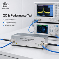 Amplificador de RF de Banda Ancha de Alta Linealidad, 20-1000MHz, Salida de 20W para Equipos de Prueba de RF y Mediciones de Laboratorio