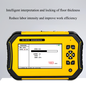 Testeur de épaisseur de sol à batterie au lithium SZ-H51S pour la mesure des panneaux non métalliques en béton - Product Image 1