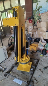 bibo 1 Ton Mini Hydraulic Electric Winch 12V Truck-Mounted <b>Crane</b> with Gearbox & <b>Engine</b> Core Components - Product Image 3