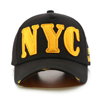 2025 조정 가능한 NYC 야구 모자 남자와 여자의 실행 차양 모자 일반적인 직물 Gorras Beisbol