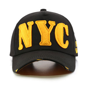 2025 réglable <span class=keywords><strong>NYC</strong></span> <span class=keywords><strong>casquette</strong></span> de Baseball hommes et femmes course parasol chapeau commun tissu Gorras Beisbol - Product Image 3
