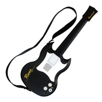 Efek Suara Rock Kreasi Musik Gitar Sentuh Tanpa Senar Plastik Dioperasikan dengan Baterai Mainan Edukasi Elektronik 8 Skala Jenis Kunci