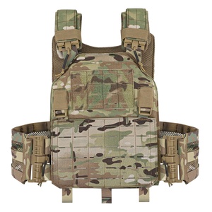Men's Tactical Vest for Cosplay-Laser-Cutting Quick Release Modular Design Lightweight MOLLE Polyester/Nylon <b>Material</b> - Product Image 1