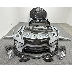 Kit de Carrocería de Fibra de Carbono Forjada Estilo MSY, Parachoques, Capó, Escape, Alerón, Guardabarros para Lambo URUS 2018-2019, Kit de Carrocería Ancha - Product Image 1