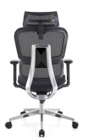 Chaise de bureau ergonomique moderne en maille, pivotante, à dossier haut, réglable en 3D, option avancée pour usine