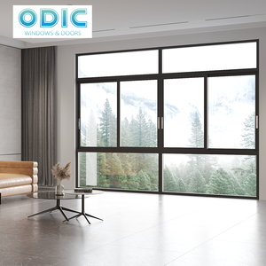 Diseños de marco de ventana de aluminio personalizados Aislamiento insonorizado Vidrio corredizo de aluminio Ventanas corredizas minimalistas - Product Image 3
