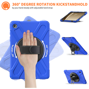 Funda completa de plástico de silicona suave a prueba de golpes, funda dura para tableta con correa para el hombro para <span class=keywords><strong>Samsung</strong></span> <span class=keywords><strong>Galaxy</strong></span> <span class=keywords><strong>Tab</strong></span> A9 Plus A9 - Product Image 5