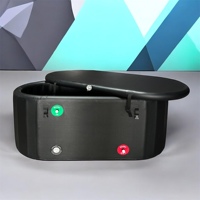 Système de refroidissement professionnel pour bain de glace 1/3HP avec compresseur Sanyo et pompe, conteneur 300L pour la récupération des athlètes
