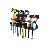 ShineOpen Support mural multifonctionnel en métal pour flacons pulvérisateurs et produits de polissage pour le detailing automobile