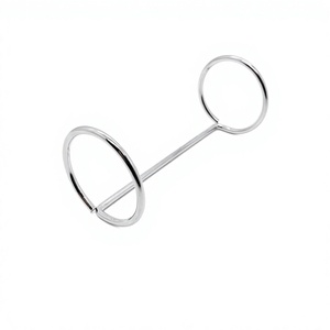 YIWANG 2 anillos de metal cromado Calendario Cuaderno Anillos de carpeta de hojas sueltas - Product Image 1
