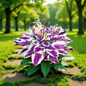 Origine des plantes vivaces Hosta Hardy et résistantes à l'ombre, faciles à cultiver pour la décoration des jardins et des cours. - Product Image 1