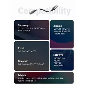 Ugreen Adaptador de Cable de Audio USB C a Jack 3.5mm Hembra de 10cm - Product Image 5