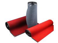 Red PVC Solid Color Handmade Floor Carpet Roll for Hotel Wedding Kitchen Bathroom Events Washable Durable Exhibition Rug Runner