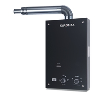 Chauffe-eau instantané au gaz GPL à tirage contrôlé, sans réservoir, 12/14/16/18/20/24L, vente en gros usine