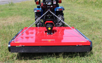Nouveau design d'équipement agricole tracteur désherbeur écraser l'herbe lame rotative Cutter pelouse Slasher Bush tondeuse