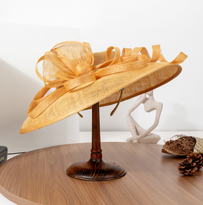 <span class=keywords><strong>Chapeau</strong></span> fascinateur A111 pour femmes, couvre-chef formel avec <span class=keywords><strong>plume</strong></span> pour <span class=keywords><strong>mariage</strong></span>, rétro et tendance, bandeau en sinamay - Product Image 5