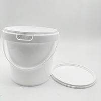Ember Wadah Buah Besar 1.5L, Kotak Penyimpanan Makanan, Wadah Plastik PP untuk Boba, Teh Susu, Bir, Minuman, dengan Pegangan