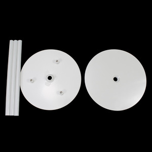 Double Layer Cake Stand Support Rack 4 6 8 Inch Plastic Circle Birthday Cake Decorating Supplies - Product Image 1