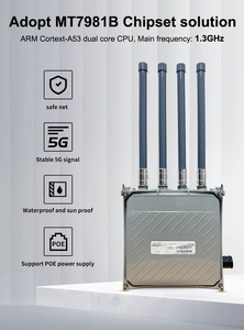 Router WiFi de Rendimiento Estable 802.11ax 2.4G y 5.8G con Ranura para Tarjeta SIM, para Uso Empresarial/Doméstico/de Oficina, con Funciones de Red Inalámbrica y Firewall - Product Image 3