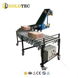 Goldtec Loading and Unloading <strong>Belt</strong> <strong>Conveyor</strong> Telescopic <strong>Incline</strong> <strong>Conveyor</strong> Load Unload <strong>Conveyor</strong> for Container Loading - Product Image 3
