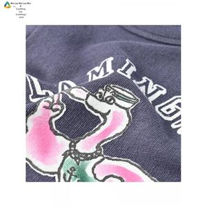 Cotone fenicottero stampa digitale Midi-Length Chiffon abito giapponese originato taglie forti lavabile estate Casual Party stile naturale - Product Image 6