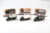Modèles réduits de voitures en métal personnalisé moulé sous pression style mixte 1 64 camion camion à ordures voiture express jouet en alliage pour enfants
