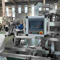 AT-DGS-25F Elektrikli Otomatik Toz Paketleme Makinesi 5-25kg Kağıt Gıda Kimyasal Tartım Dolum Kapatma Vidalı Konveyör PLC