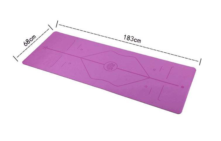 High Rhythmic Gymnastics Carpet Pu Yoga Practice Mat Organic Customized ...