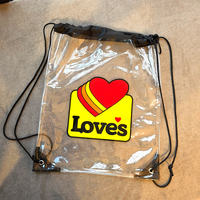 Grand sac à cordon écologique personnalisé sacs en plastique poly d'emballage de cordon sac pour vêtements