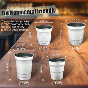 Elegante taza de espresso de <span class=keywords><strong>agua</strong></span> de un solo uso, tazas de comedor de té de café instantáneo para cafeterí<span class=keywords><strong>a</strong></span> y restaurante - Product Image 4