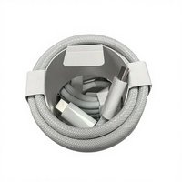 Grand stock – Câble USB-C vers Type-C en nylon de 2 m, 240 W, 5 A, charge rapide pour iPhone 16/15 Pro Max, appareil photo et ordinateur