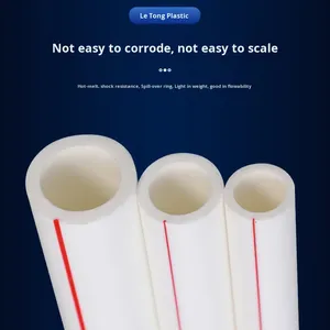 ท่อ PPR ขนาดใหญ่ เส้นผ่านศูนย์กลาง DN50-DN300 PN16-PN25 สำหรับงานวิศวกรรมประปาอุตสาหกรรมเทศบาล - Product Image 3