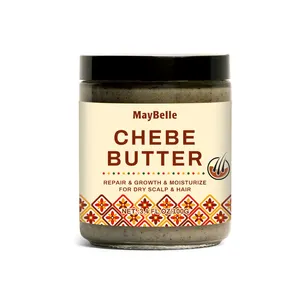 Tratamiento para la pérdida de cabello de etiqueta privada Ingredientes naturales Mantequilla Chebe para el crecimiento del cabello Evita la rotura de las puntas abiertas - Product Image 1